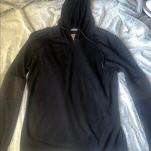 Black Hooded Sweatshirt